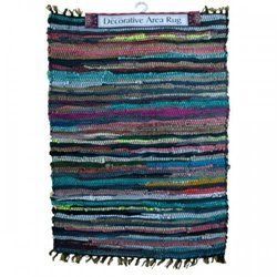 Multicolor Leather Chindi Rug (pack of 2)