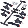 Universal Golf Cart Seat Belts and Bracket Kit