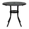 32*32*29&quot; Outdoor Cast Aluminum Round Dining Table