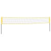 Badminton Net Yellow and Black 236.2"x61" PE Fabric