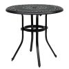 32*32*29&quot; Outdoor Cast Aluminum Round Dining Table