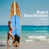 Inflatable Paddle Boards with Surf Board Accessories & Carry Bag Bottom Fin Paddling Surf Control;  Non-Slip Deck