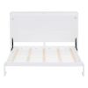 Full Size Murphy Bed Wall Bed,White